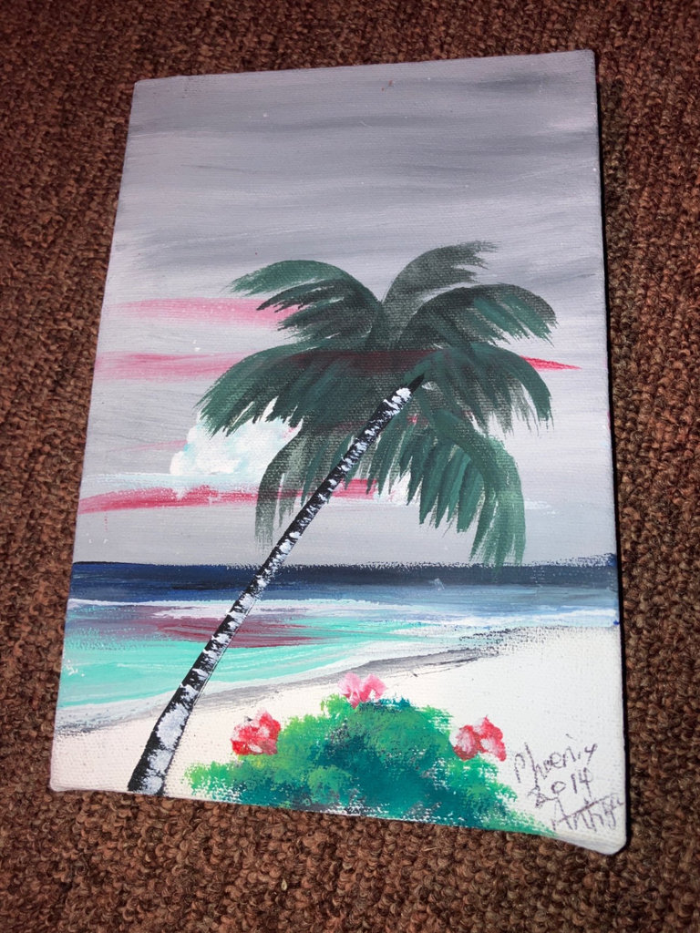 Beach and Palm Tree Art Collection - image 5 of 6
