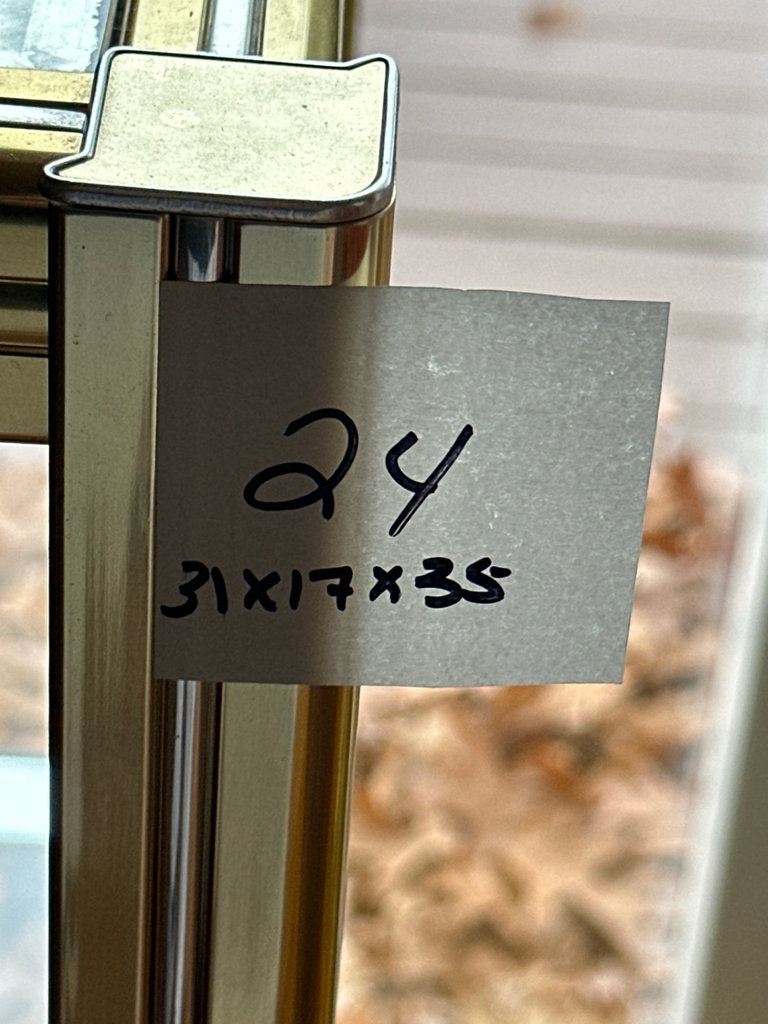 Brass Glass Shelving Unit  - image 4 of 5