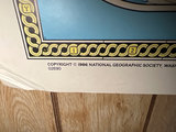 National Geographic World Map Poster (1986) - thumbnail 3 of 4