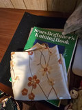Singer sewing machine with knitting books and craft supplies - thumbnail 7 of 21
