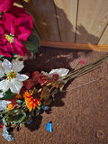 Assorted artificial floral arrangements with decorative vases - thumbnail 7 of 10