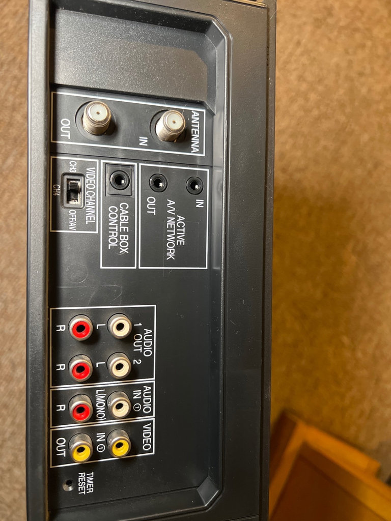 Mitsubishi HS-U58 VHS Video Cassette Recorder - image 5 of 5