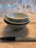 Turquoise Chinese porcelain teapot, bowls, and matching tableware set - thumbnail 10 of 14