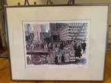 Set of Robert Kennedy Boston cityscape art prints - thumbnail 7 of 12