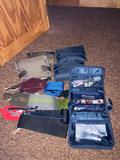 Assorted travel bags, pouches, and toiletry organizers - thumbnail 6 of 7