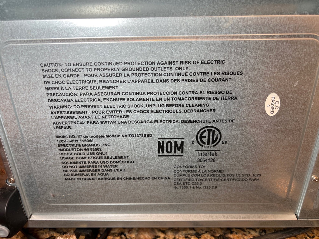 Krups coffee maker, Black+Decker toaster oven, and Salton Quick Mill grinder box - image 4 of 5
