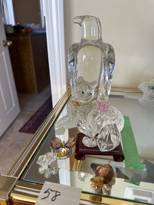 Orrefors Crystal Figurine, More  - Image 1 of 19
