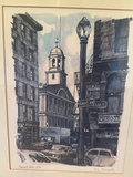 Set of Robert Kennedy Boston cityscape art prints - thumbnail 11 of 12