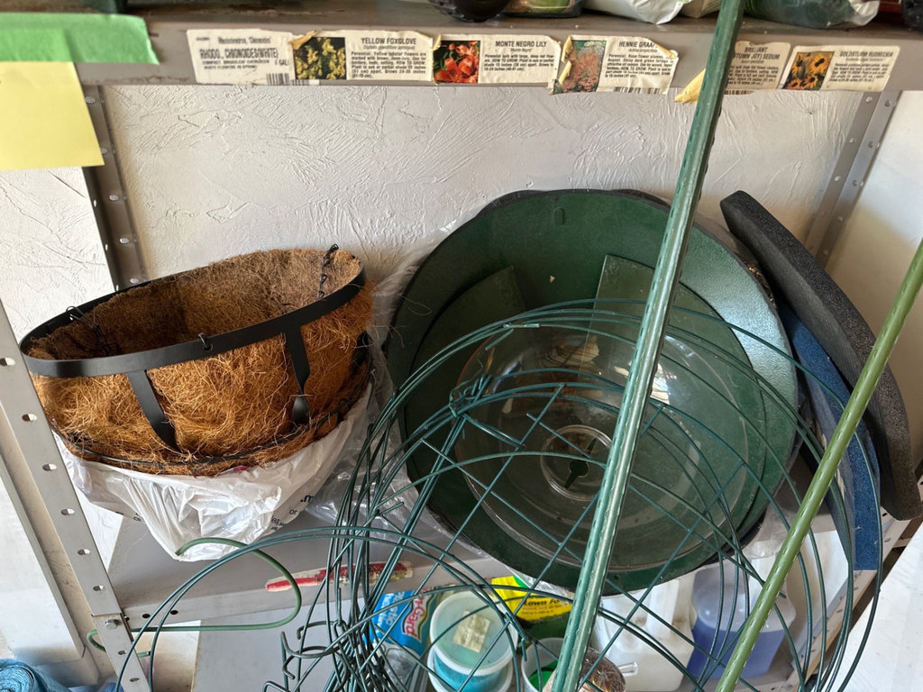 Garden supplies, plant supports, and lawn care items - image 4 of 10