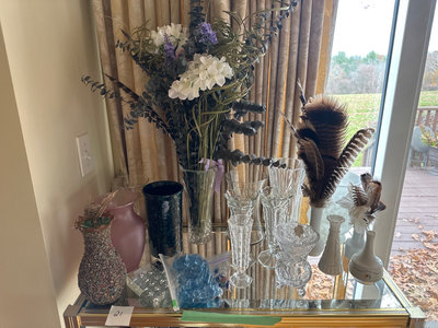 Wedgwood and Rosenthal vases,Cut Glass, more  - Image 1 of 13