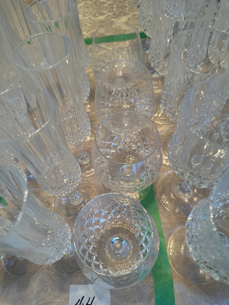 Crystal stemware  - image 6 of 7