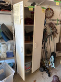 White tall storage cabinet  - thumbnail 3 of 5