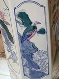 Blue-and-white porcelain umbrella stand with three umbrellas - thumbnail 2 of 5
