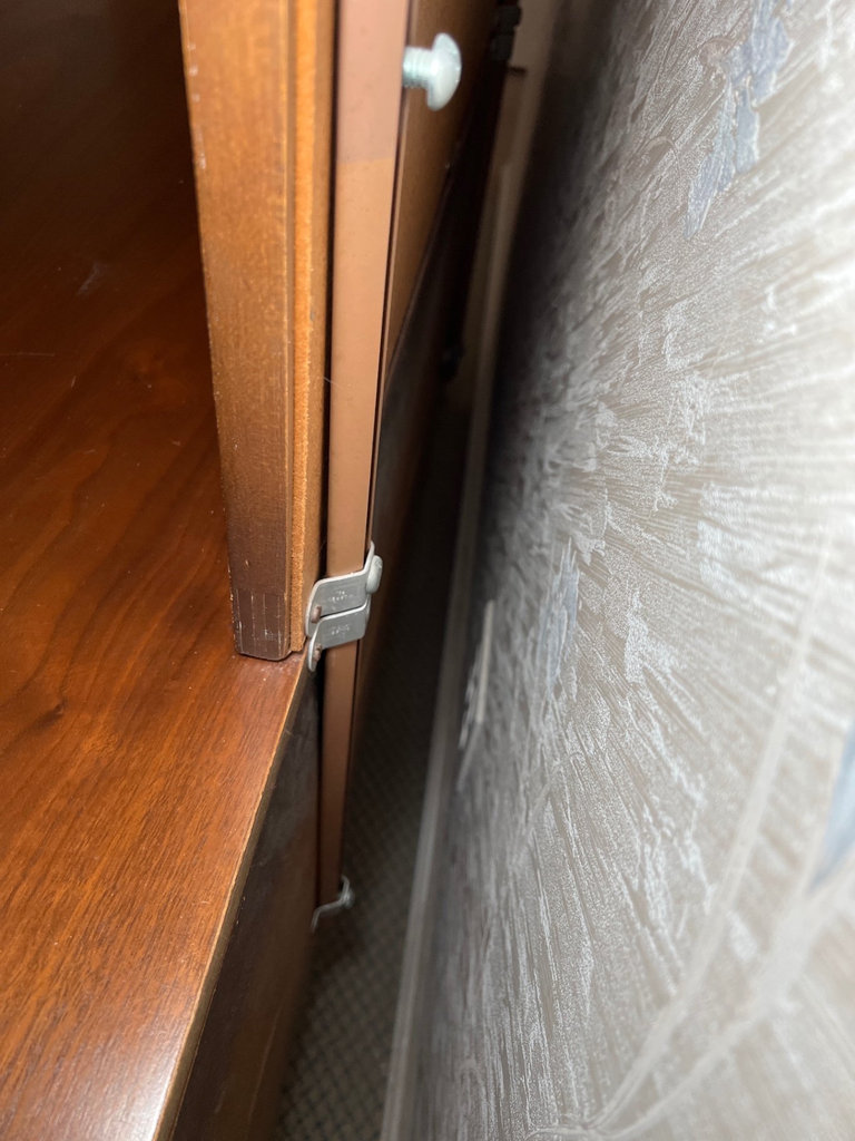 Mid-century-modern dresser with mirror - image 5 of 6