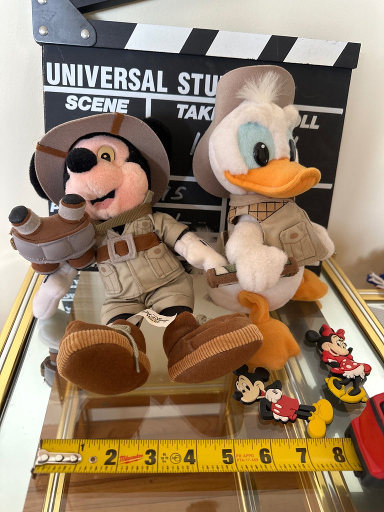 Disney plush toys,Capperboard and mirror disco ball - image 3 of 12