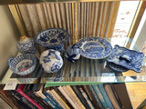 Blue and White Ceramic Porcelain Collection - thumbnail 1 of 12