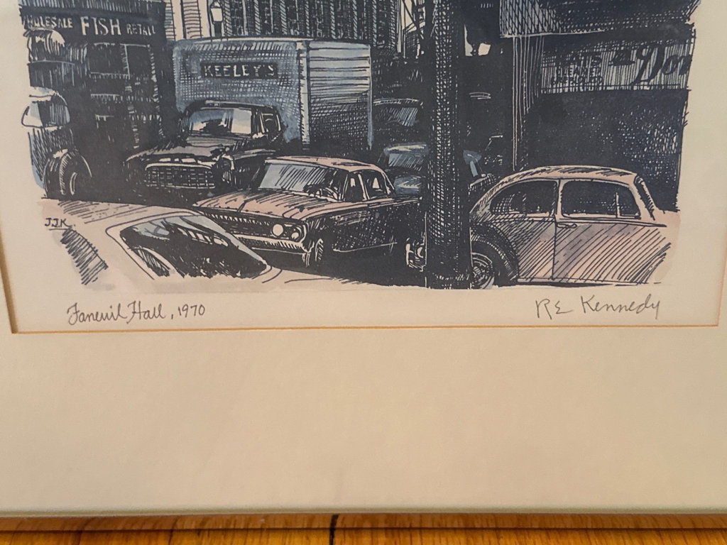 Set of Robert Kennedy Boston cityscape art prints - image 12 of 12
