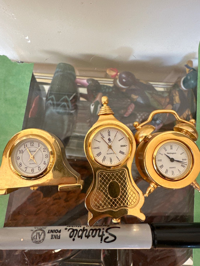 Table Clocks, Brass Kangaroo, more  - image 10 of 10