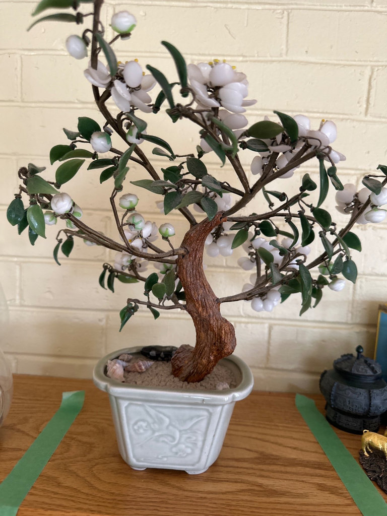 Decorative porcelain, stone bonsai, more  - image 2 of 9