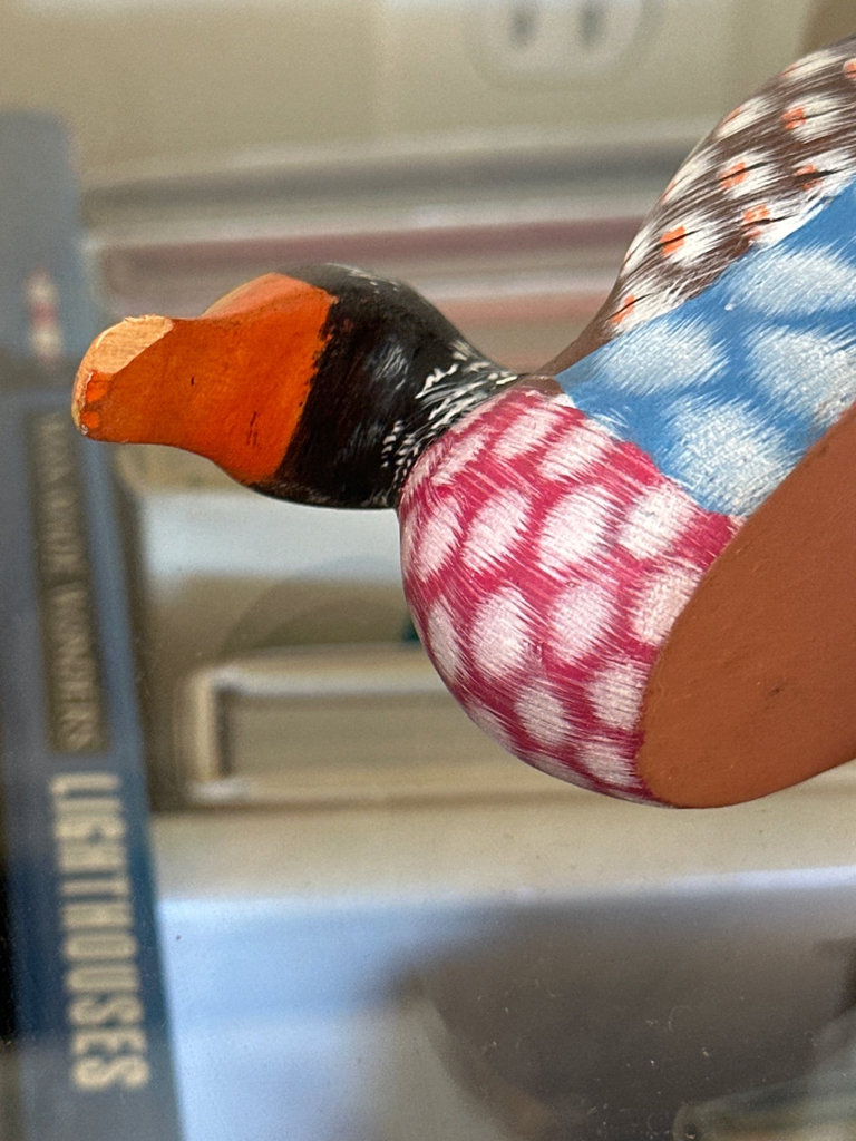 Hand-painted wooden ducks  - image 4 of 21