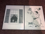 Set of framed black-and-white cityscape and architectural prints - thumbnail 6 of 13