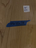 One light-wood wardrobes with hanging rail - thumbnail 2 of 5