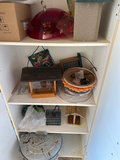 White tall storage cabinet  - thumbnail 4 of 5