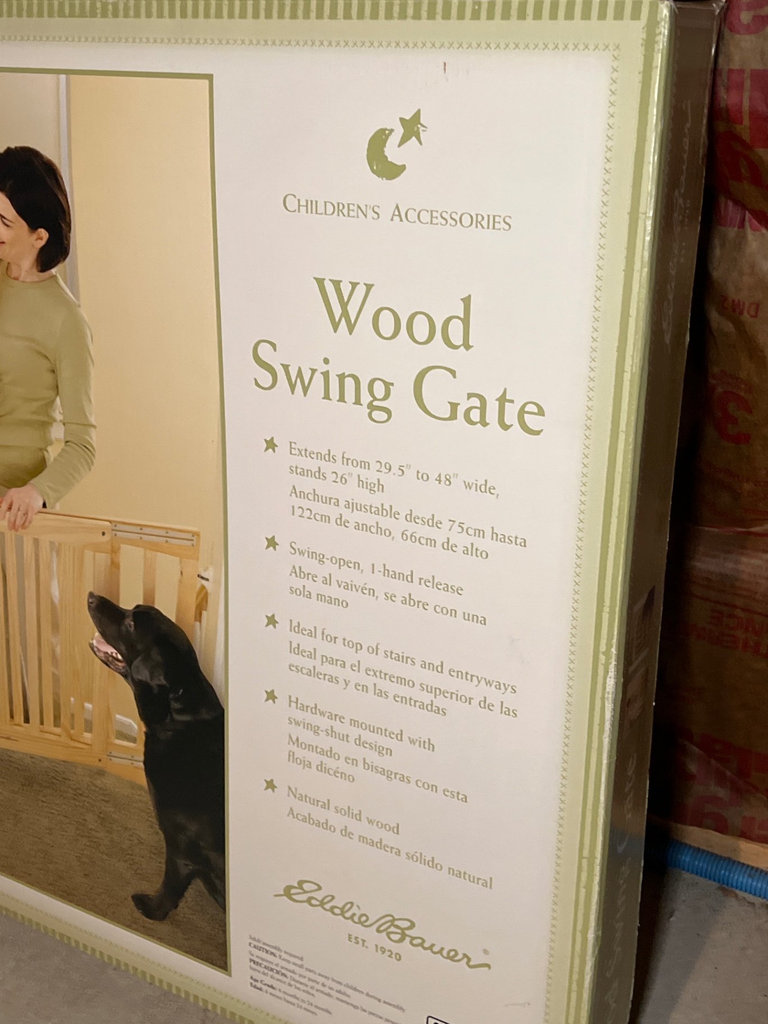 Wood Swing Gate - image 2 of 3