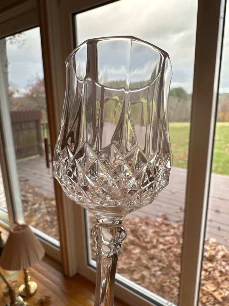 Crystal Cristal D’Arques stemware  - image 4 of 7