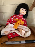 Decorative Japanese kimono dolls, figurine.  - thumbnail 11 of 12
