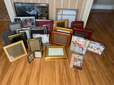 Assorted Picture Frames and Memory Books - Image 1 of 6
