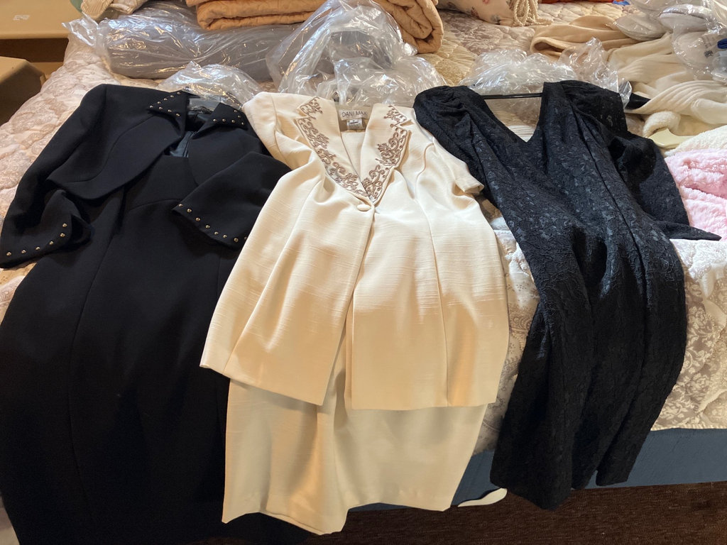 Assorted women's formal wear and outerwear - image 15 of 19