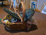 Basket with Beaded Necklaces and Shamrock Accessories - thumbnail 9 of 11