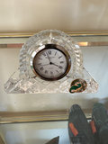 Crystal glass desk clock with bowls and state dishes - thumbnail 7 of 13