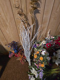 Assorted artificial floral arrangements with decorative vases - thumbnail 5 of 10