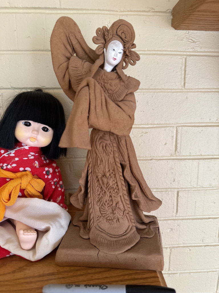 Decorative Japanese kimono dolls, figurine.  - image 7 of 12