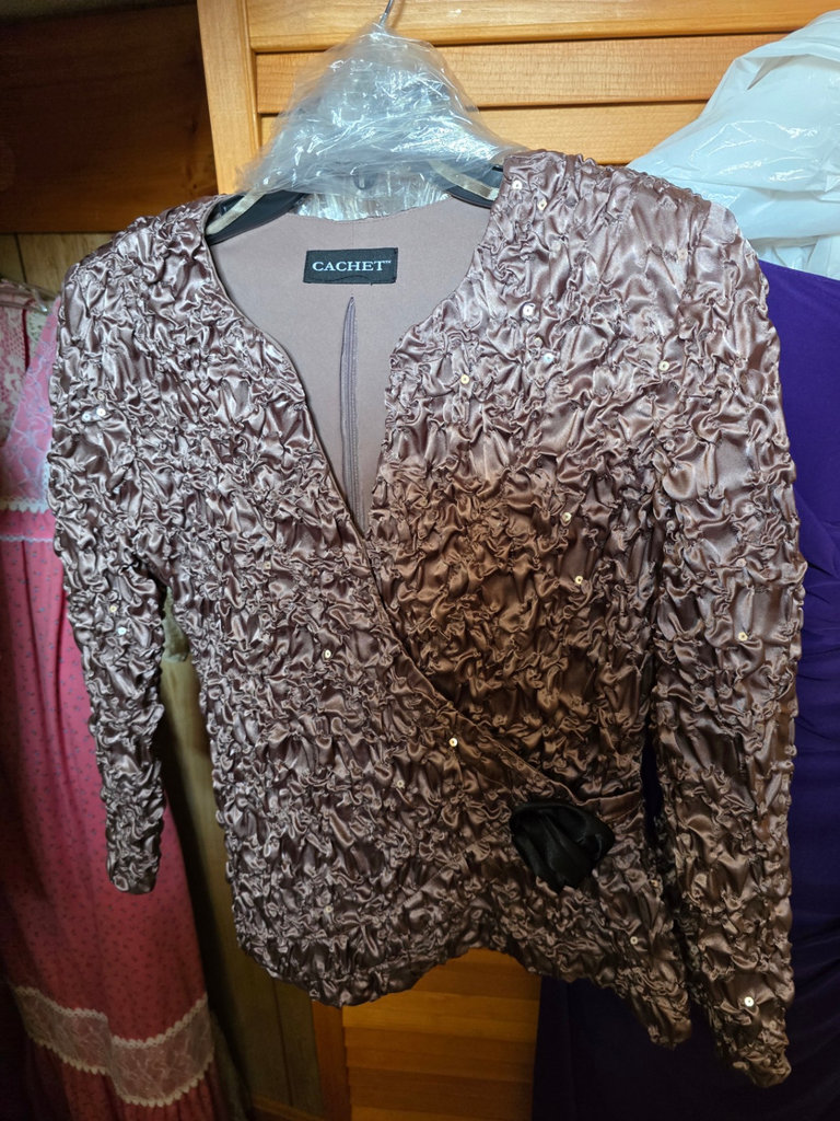 Collection of women's formal dresses and jackets - image 5 of 24