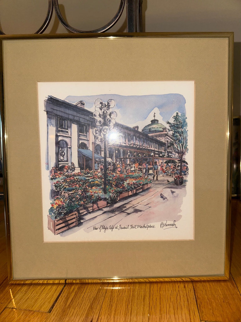 Set of Robert Kennedy Boston cityscape art prints - image 2 of 12