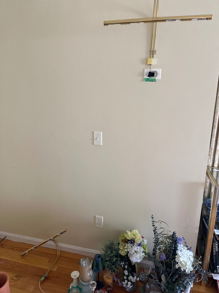 Gold Arc Art Lighting Fixture - image 3 of 6
