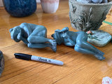 Garden decor, Planters, Rock and seashell collection - thumbnail 5 of 15