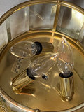 Brass and Glass Chandeliers with Wiring and Hardware - thumbnail 6 of 8