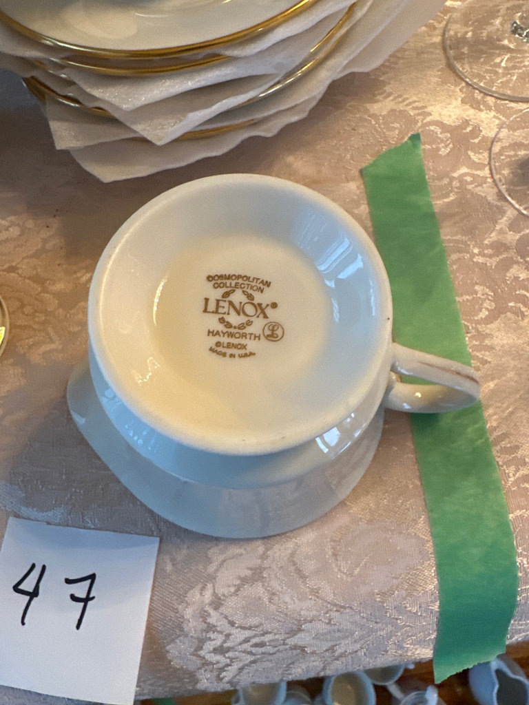Lenox Teacups, Saucers, More  - image 2 of 6