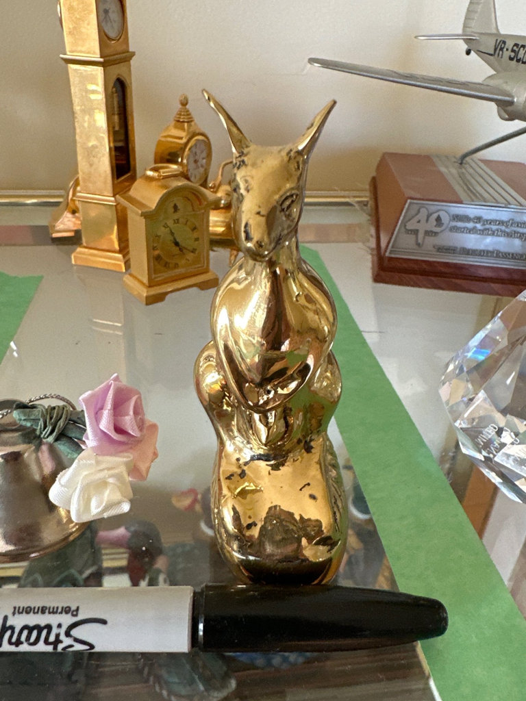 Table Clocks, Brass Kangaroo, more  - image 9 of 10