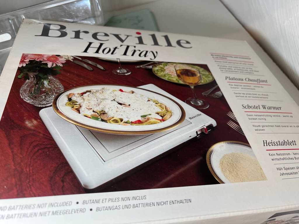 Breville hot tray, cheese set, and gadget organizer - image 3 of 6