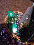 Basket with Beaded Necklaces and Shamrock Accessories - thumbnail 6 of 11