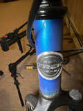 Trek 7000 Aluminum Hybrid Bicycle with Water Bottle and Portable Bike Trainer - thumbnail 3 of 7