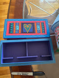 Hand painted trinket box, bird box, figurines, more  - thumbnail 4 of 10