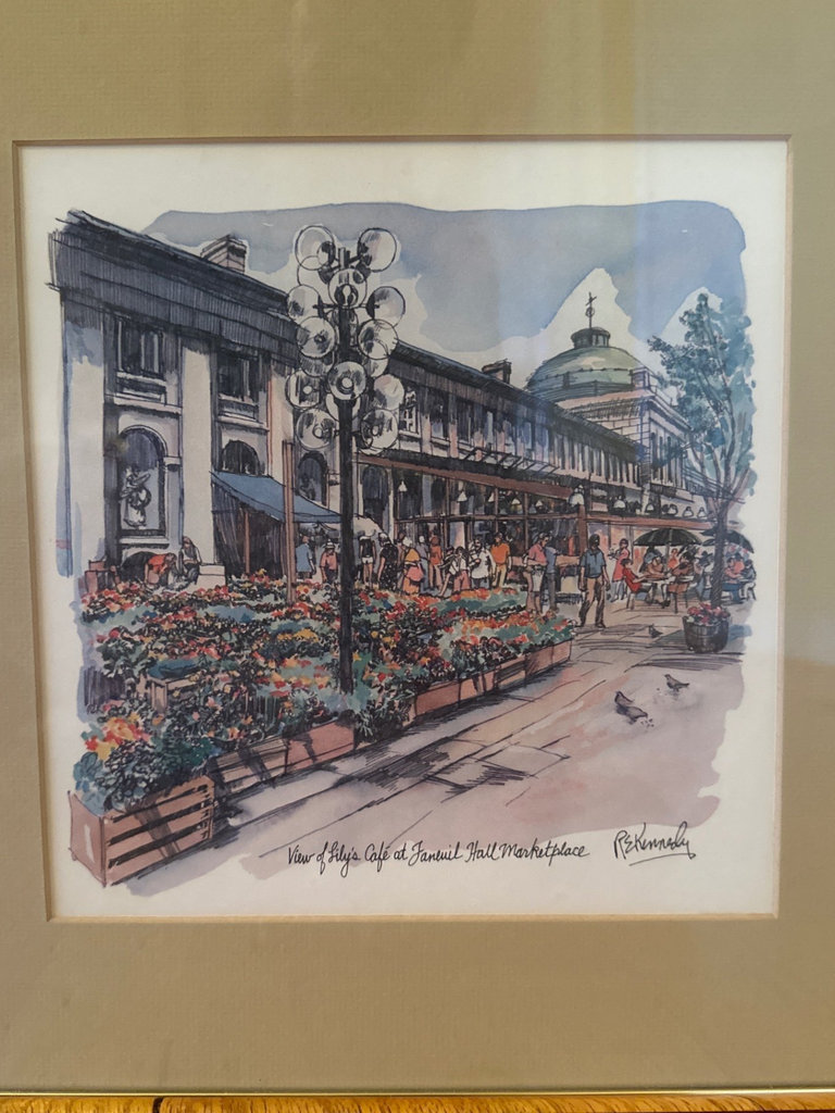 Set of Robert Kennedy Boston cityscape art prints - image 3 of 12