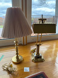 Brass lamps  - thumbnail 1 of 9