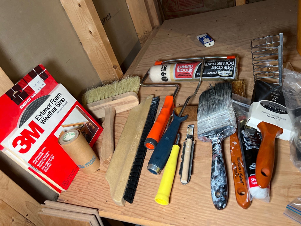 Assorted hardware, electrical components, and tools - image 4 of 10